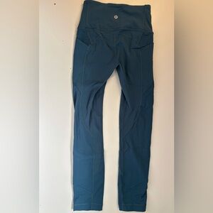 Lululemon Fast and Free Leggings High-Rise Pockets 23”